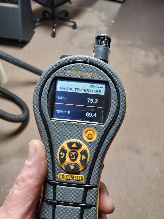 Moisture meter humidity assessment for Fire & Smoke Damage Restoration in Homer